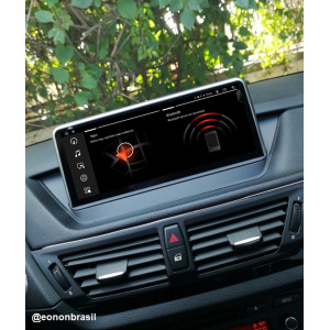 Central Multimídia Eonon Puro Android 13 | BMW X1 E84 (2009 à 2015) | Tela 10.25" 4K | 4Gb + 64Gb + Octa Core Snapdragon! Para X1 com Tela LCD original de fábrica!