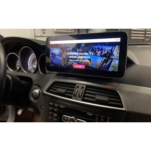 Central Multimídia Eonon Puro Android 13 Mercedes Benz C-CLASS (2009 - 2014) | Tela 10.25" Blu-Ray | 4Gb + 64Gb + Octa Core Snapdragon