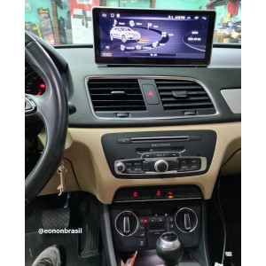 Central Multimídia Eonon Puro Android 12 | Audi A1 | A3 | Q3  (2012 à 2019) | Tela 10.25" Blu-Ray | 4Gb + 64Gb + Octa Core Snapdragon