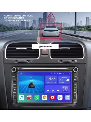 Nova Central Multimídia Eonon Ga9153SRL Puro Android 13 | 4GB Ram | Octa Core | Áudio DSP | Tela QLED | V.W Jetta / Passat / Amarok / Tiguan / Fusca Tsi