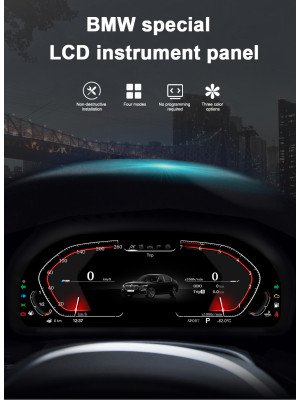 Painél Digital Eonon TFT Cluster 6wb Full HD IPS 12.3" | Toda Linha BMW | Instrument Cluster!