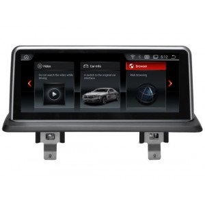 Central Multimídia Eonon Puro Android 13 | BMW Séries 1 E87 / E88 (2006 à 2012) | Tela 10.25" Blu-Ray | 4Gb + 64Gb + Octa Core Snapdragon + Î-Drive