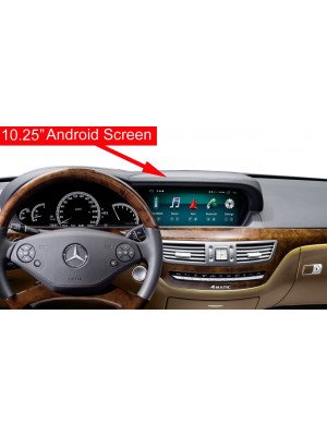 Central Multimídia Eonon Puro Android 10 | Mercedes Benz Classe S W221 (2006 - 2013) | Tela 10.25" 4K