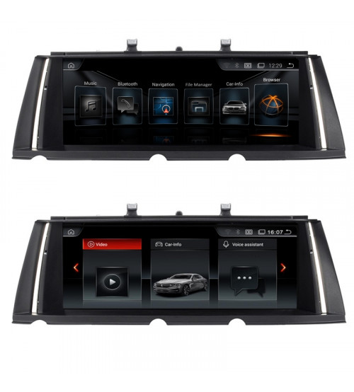 Central Multimídia Eonon Puro Android 10 | BMW Séries 7 | F01 | F02 | F03 | F04 | F06 (2011 à 2016) | Tela 10.25" 4K