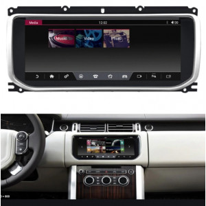 Central Multimídia Eonon Android 12 | 4GB Ram | 64GB HD | Octa Core | Tela 10.25" Blu-Ray | Land Rover Evoque (2012 à 2016) | Lançamento!