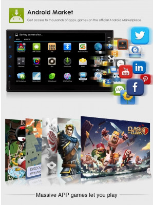 Central Multimídia Eonon Ga2171SRL Slim Android 12 | 4GB Ram | Octa Core | 64GB HD | Áudio Digital DSP | IPS Full Touch | Universal 2 Din | Câmera de Ré Grátis!